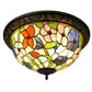 CDH 16" Tiffany Style Flush Mount Ceiling Lights with 40cm Shade (12704CM)