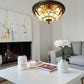 CDH 12” Tiffany Style Flush Mount Ceiling Lights with 30cm Shade (12025SM)