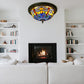 CDH 12” Tiffany Style Flush Mount Ceiling Lights with 30cm Shade (16117SM)