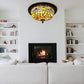 CDH 12” Tiffany Style Flush Mount Ceiling Lights with 30cm Shade (12035SM)