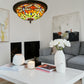 CDH 12” Tiffany Style Flush Mount Ceiling Lights with 30cm Shade (12062SM)
