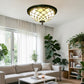 CDH 12” Tiffany Style Flush Mount Ceiling Lights with 30cm Shade (12010SM)