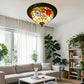 CDH 12” Tiffany Style Flush Mount Ceiling Lights with 30cm Shade (11002SM)