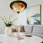 CDH 12” Tiffany Style Flush Mount Ceiling Lights with 30cm Shade (11002SM)