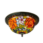 CDH 12” Tiffany Style Flush Mount Ceiling Lights with 30cm Shade (15013SM)