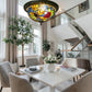 CDH 12” Tiffany Style Flush Mount Ceiling Lights with 30cm Shade (12099SM)