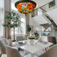 CDH 12” Tiffany Style Flush Mount Ceiling Lights with 30cm Shade (15013SM)