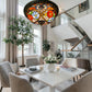 CDH 12” Tiffany Style Flush Mount Ceiling Lights with 30cm Shade (15030SM)