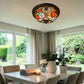 CDH 12” Tiffany Style Flush Mount Ceiling Lights with 30cm Shade (15030SM)