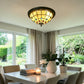 CDH 12” Tiffany Style Flush Mount Ceiling Lights with 30cm Shade (12103SM)