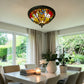 CDH 12” Tiffany Style Flush Mount Ceiling Lights with 30cm Shade (15016SM)