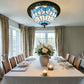 CDH 12” Tiffany Style Flush Mount Ceiling Lights with 30cm Shade (16119SM)