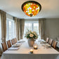 CDH 12” Tiffany Style Flush Mount Ceiling Lights with 30cm Shade (12068SM)