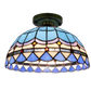 CDH 12” Tiffany Style Downlight Ceiling Lights with 30cm Shade (12101DL)