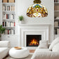 CDH 12” Tiffany Style Downlight Ceiling Lights with 30cm Shade (12025DL)