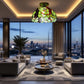 CDH 12” Tiffany Style Downlight Ceiling Lights with 30cm Shade (16059ADL)