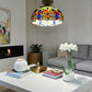 CDH 12” Tiffany Style Downlight Ceiling Lights with 30cm Shade (12062DL)