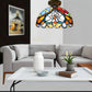 CDH 12” Tiffany Style Downlight Ceiling Lights with 30cm Shade (15030DL)