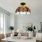 CDH 12” Tiffany Style Downlight Ceiling Lights with 30cm Shade (12062DL)