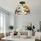 CDH 12” Tiffany Style Downlight Ceiling Lights with 30cm Shade (12011DL)