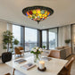 CDH 16" Tiffany Style Flush Mount Ceiling Lights with 40cm Shade (16041CM)