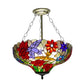 CDH 16" Tiffany Upright Lamp 40cm shade (16111CR)