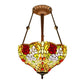 CDH 16" Tiffany Upright Lamp 40cm shade (19006SCR)