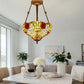 CDH 16" Tiffany Upright Lamp 40cm shade (19006SCR)
