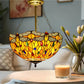CDH 16" Tiffany Upright Lamp 40cm shade (16035CR)