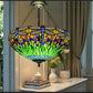 CDH 18" XLARGE Tiffany Upright Lamp 46cm shade (16035GXR)