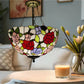 CDH 16" Tiffany Upright Lamp 40cm shade (15018CR)