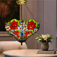 CDH 16" Tiffany Upright Lamp 40cm shade (16118CR)
