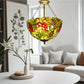 CDH 16" Tiffany Upright Lamp 40cm shade (16059CR)