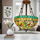 CDH 18" XLARGE Tiffany Upright Lamp 46cm shade (19004CR)
