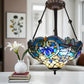 CDH 18" XLARGE Tiffany Upright Lamp 46cm shade (19097CR)