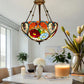 CDH 20” XLARGE Tiffany Upright Lamp with 50cm shade (16043XCRJ