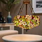 CDH 20” XLARGE Tiffany Upright Lamp with 50cm shade (19047XCR)