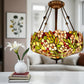 CDH 20” XLARGE Tiffany Upright Lamp with 50cm shade (19047XCR)