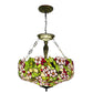 CDH 20” XLARGE Tiffany Upright Lamp with 50cm Shade (19047XCR HC)