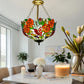 CDH 16" Tiffany Upright Lamp 40cm shade (16112CR)