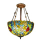 CDH 16" Tiffany Upright Lamp 40cm shade (16937CR)