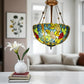 CDH 16" Tiffany Upright Lamp 40cm shade (16937CR)