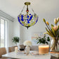 CDH 16" Tiffany Upright Lamp 40cm shade (16039CR)