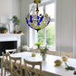 CDH 16" Tiffany Upright Lamp 40cm shade (16039CR)