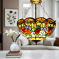 CDH 16" Tiffany Upright Lamp 40cm shade (15002CR)