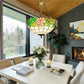 CDH 16" Tiffany Upright Lamp 40cm shade (11004CR)