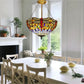 CDH 16" Tiffany Upright Lamp 40cm shade (16031CR)