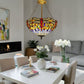CDH 16" Tiffany Upright Lamp 40cm shade (16031CR)