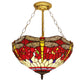 CDH 16" Tiffany Upright Lamp 40cm shade (23002CR)