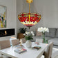 CDH 16" Tiffany Upright Lamp 40cm shade (23002CR)